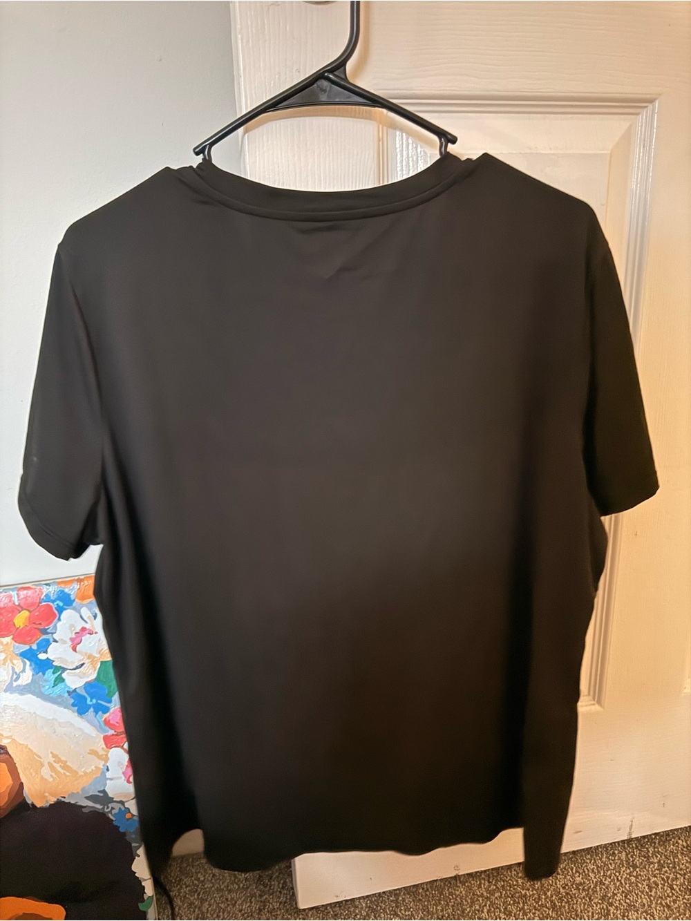 Classic Black Women’s Short-Sleeve Top